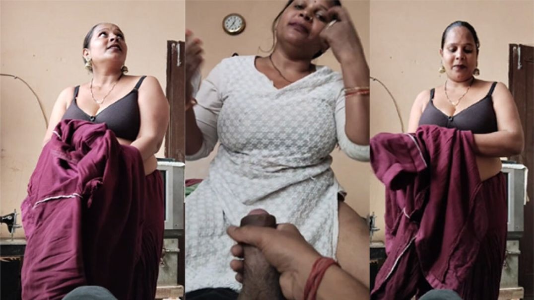 Desi Cheater Married Aunty fucking with young nephew