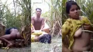 Desi Chubby Girl Get Fucked by her Lover in Jungle