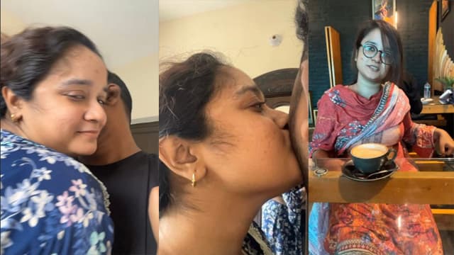 Bangalore Horny Wife Threesome with Two Cocks