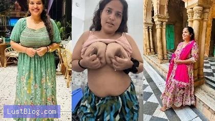 BD Doctor Diviya Sucking Her Own Huge Boobs Teasing