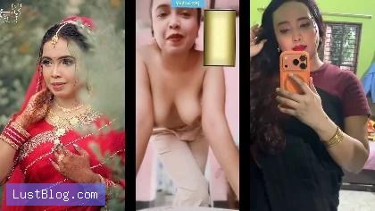 Desi Cheating Wife Sabrina Borsha Masturbation with Dildo