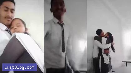 Desi College Student Romance in Classroom – Indian Bhabhi