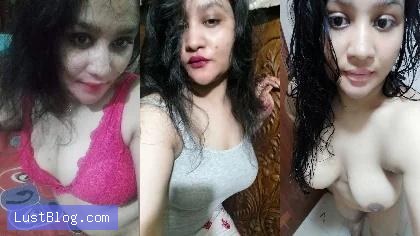 Hot Desi Chubby Wife Boobs Press & Sexy Ass Strip Bath Part 4
