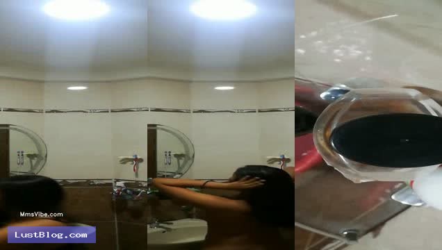 Hot Desi College Girl Blowjob in Dorm Room