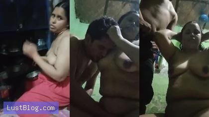 Hot Desi Village Wife Boobs Sucking Handjob Video