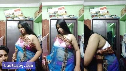 Hot Milf Saree Boobs Press – Desi Amateur Breast Play