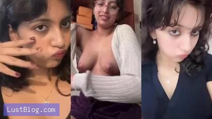 Indian Baddie with Hot Booby Teasing Her Lover