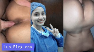 Indian NRI Nurse Fucked Hard Doggy Style by Doctor