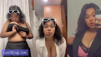 Sexy Desi Girl Big Boobs Dance Teasing Fingering